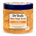 Dr teals citrus  sugar body scrub vitamin C (538g)