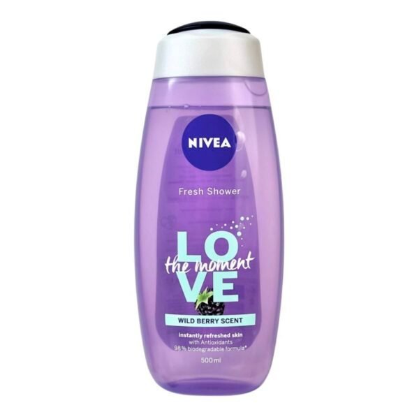 1000000914.jpg Nivea love the moment- wild Berry scent shower gel - Image 1