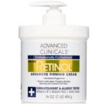 Advanced Clinicals Retinol Anti-Aging Face & Body Cream, 16 Oz