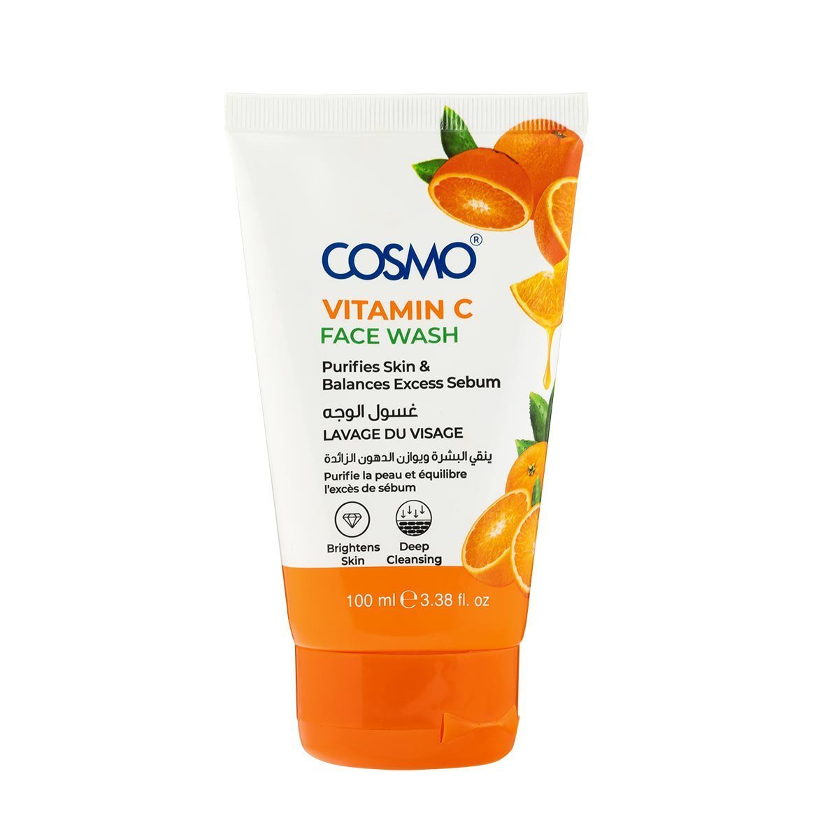 1000055419.jpg Cosmo Vitamin C Face Wash (100ml) - Image 1