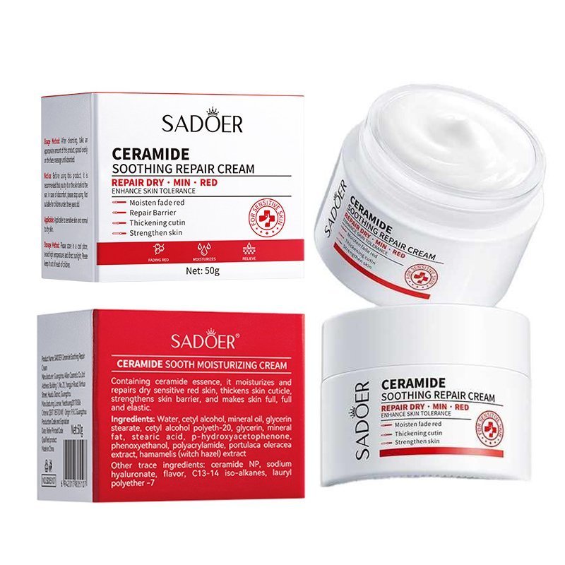 1000072401.jpg SADOER Ceramide Soothing Repair Cream (50g) - Image 1