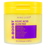 Nineless kojic acid glow pad