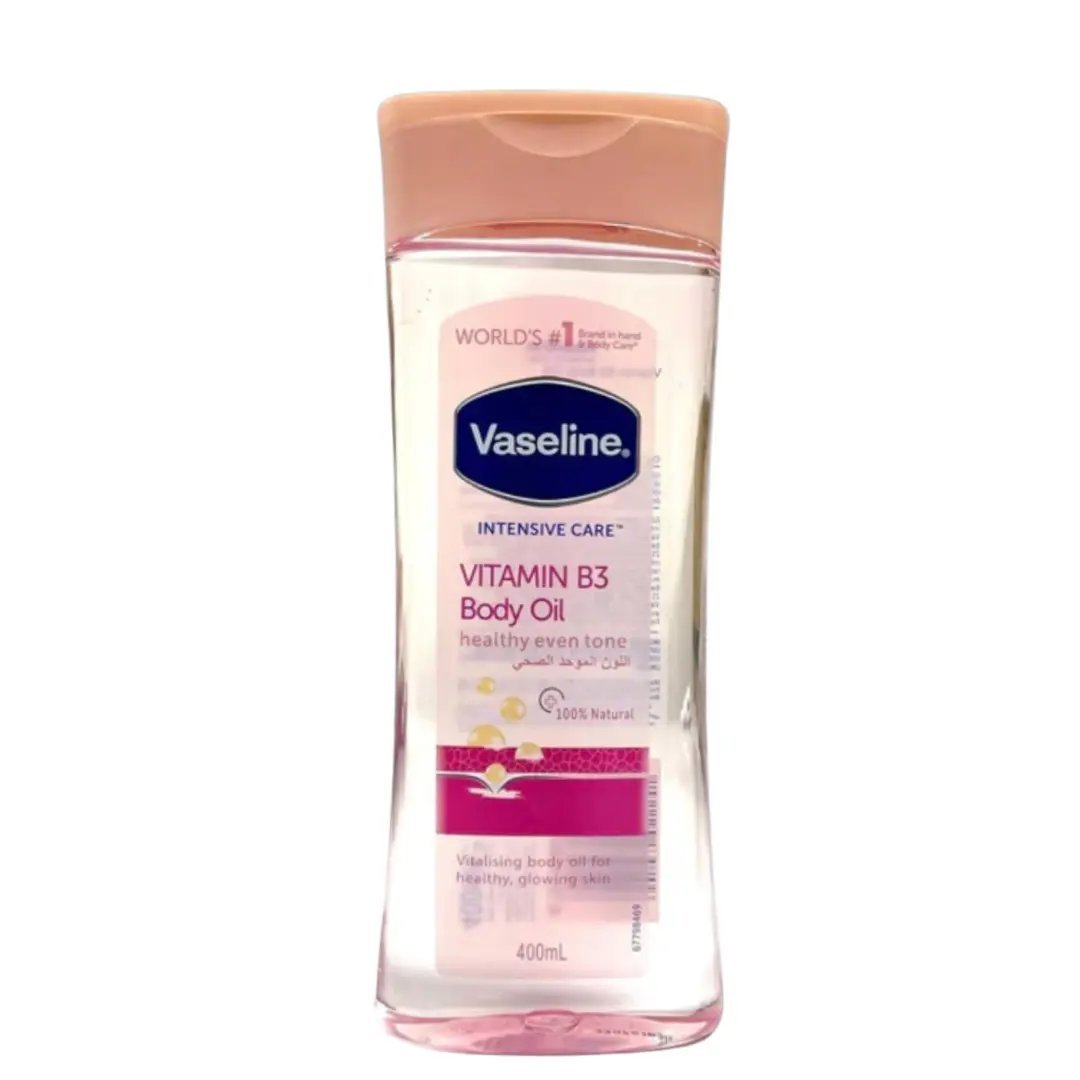 1000106377.jpg Vaseline Vitamin B3 Body Oil (400ml) - Image 1