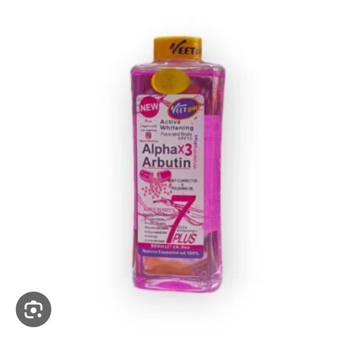 1000106707.jpg Veet Gold Alpha ×3 Arbutin body oil 500ml - Image 1