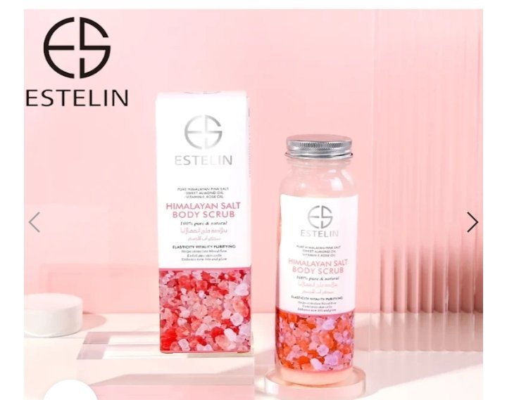 1000108580.jpg Estelin Himalayan Salt Body Scrub 200g - Image 1