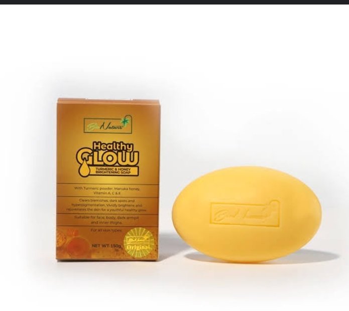 1000507451.jpg Bio Nature healthy glow Turmeric & Honey Brightening Bar Soap (150g) - Image 1