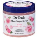 Dr teals Shea sugar scrub rose essential oil 538g