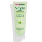 Simple smoothing facial scrub 75ml