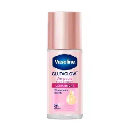 img_2355.jpeg Vaseline GlutaGlow Ampoule Ultra Bright Serum Deodorant 45ml (Package may vary) - Image 1