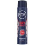 Nivea Men Dry Impact Deodorant Spray 200ml (Package may vary)