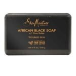 Shea Moisture, African Black Soap With Shea Butter, 8 Oz