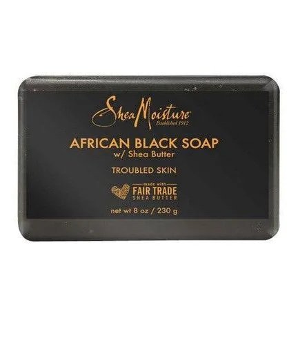img_2858.jpeg Shea Moisture, African Black Soap With Shea Butter, 8 Oz - Image 1