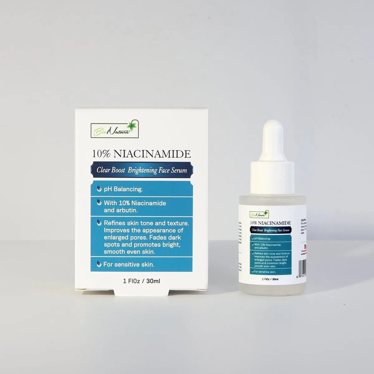 img_3299.jpeg Bio nature 10% niacinamide clear boost brightening face serum - Image 1