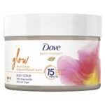 Dove glow therapy body scrub