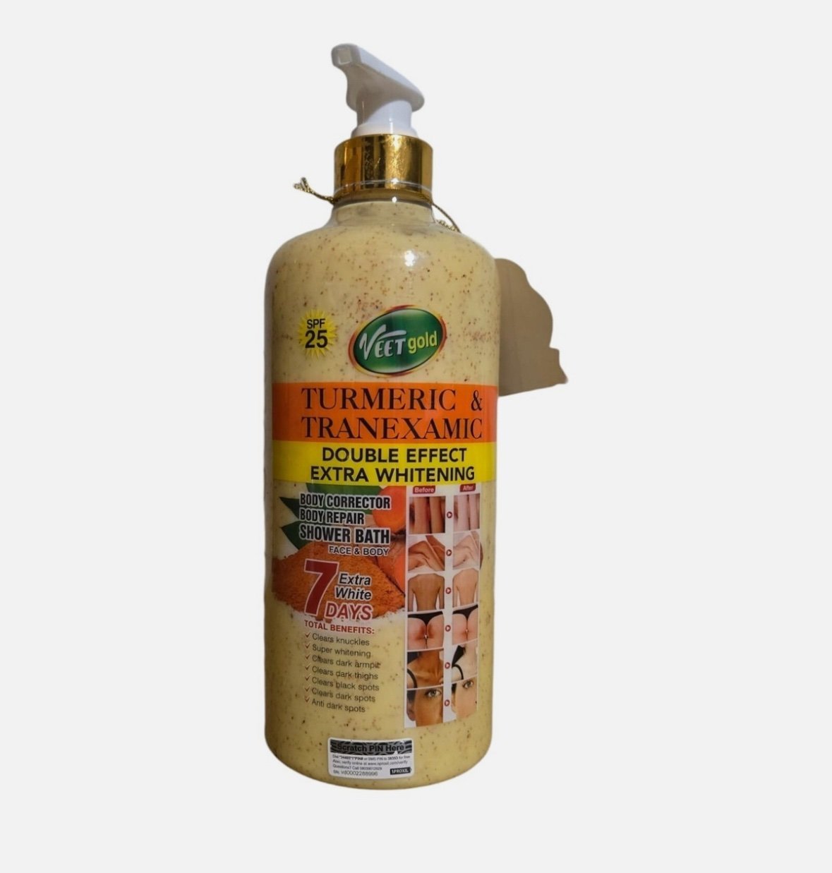 img_4597.jpeg Veet gold turmeric & Tranexamic body wash 1000ml - Image 1