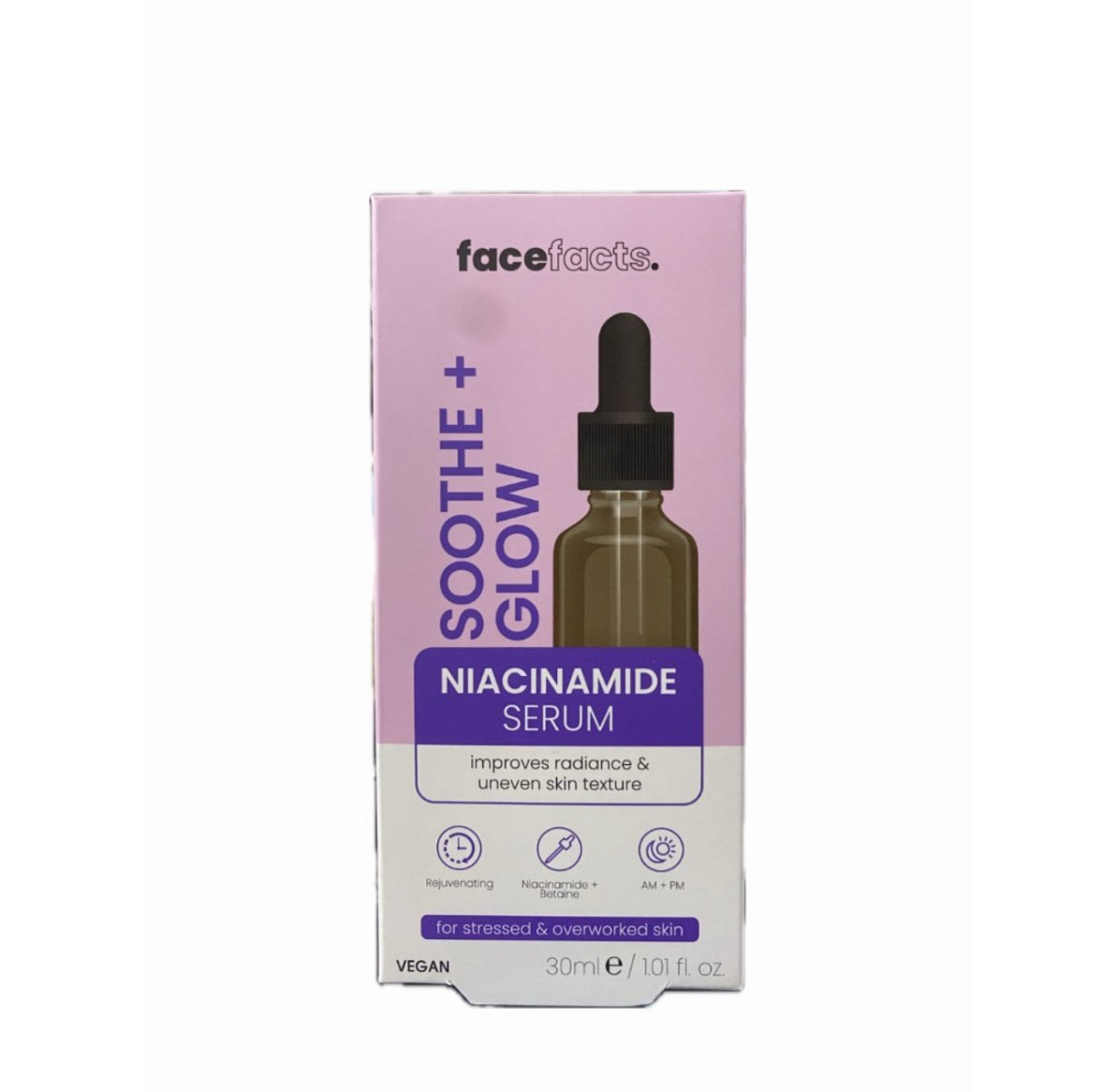 img_5968.jpeg Face Facts Soothe & Glow Niacinamide Serum 30ml - Image 1