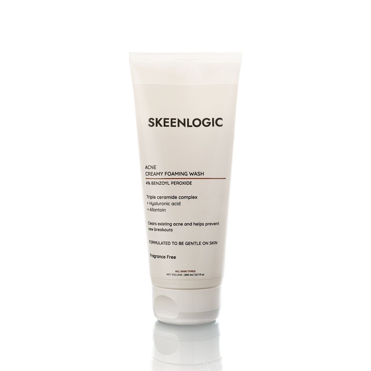 img_5978-1.jpeg Skeenlogic Acne Creamy Foaming Wash 200ml/6.7fl oz - Image 1