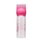 Empty oil applicator bottle for hair