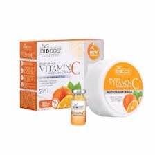img_8684.jpeg Biocos vitamin C whitening cream,multivitamin formula with serum & soap 3in1 - Image 1