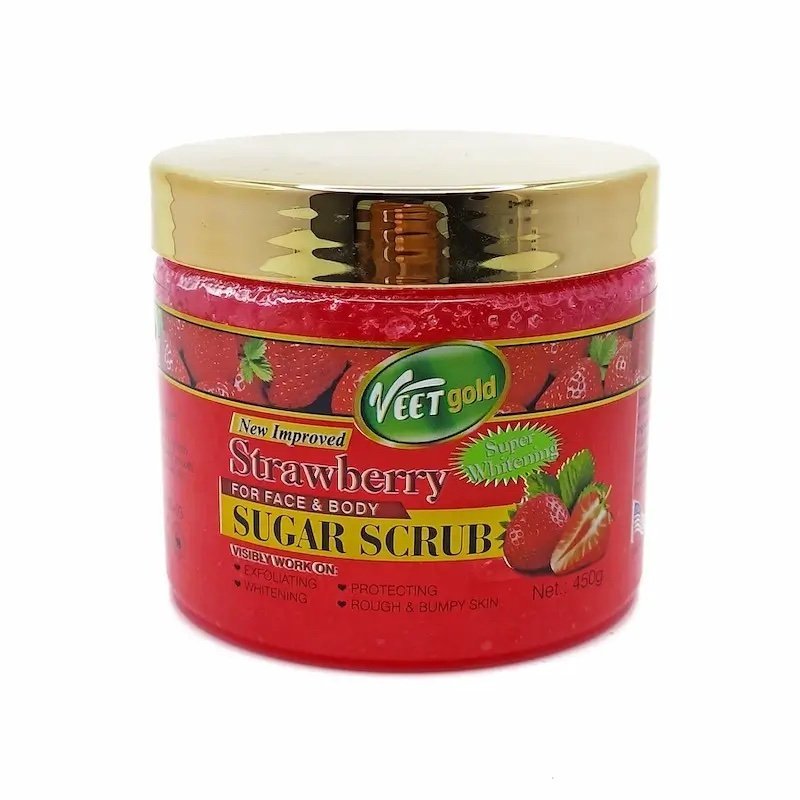 img_8982.jpeg Veet gold strawberry sugar body scrub - Image 1
