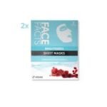 Face Facts Brightening Instant Facial Sheet Mask – 2 sheets