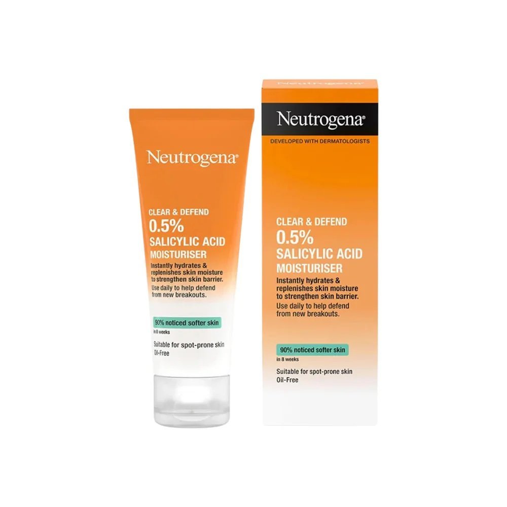 img_9728-1.jpeg Neutrogena Clear and Defend 0.5% Salicylic Acid Moisturizer 50ml - Image 1