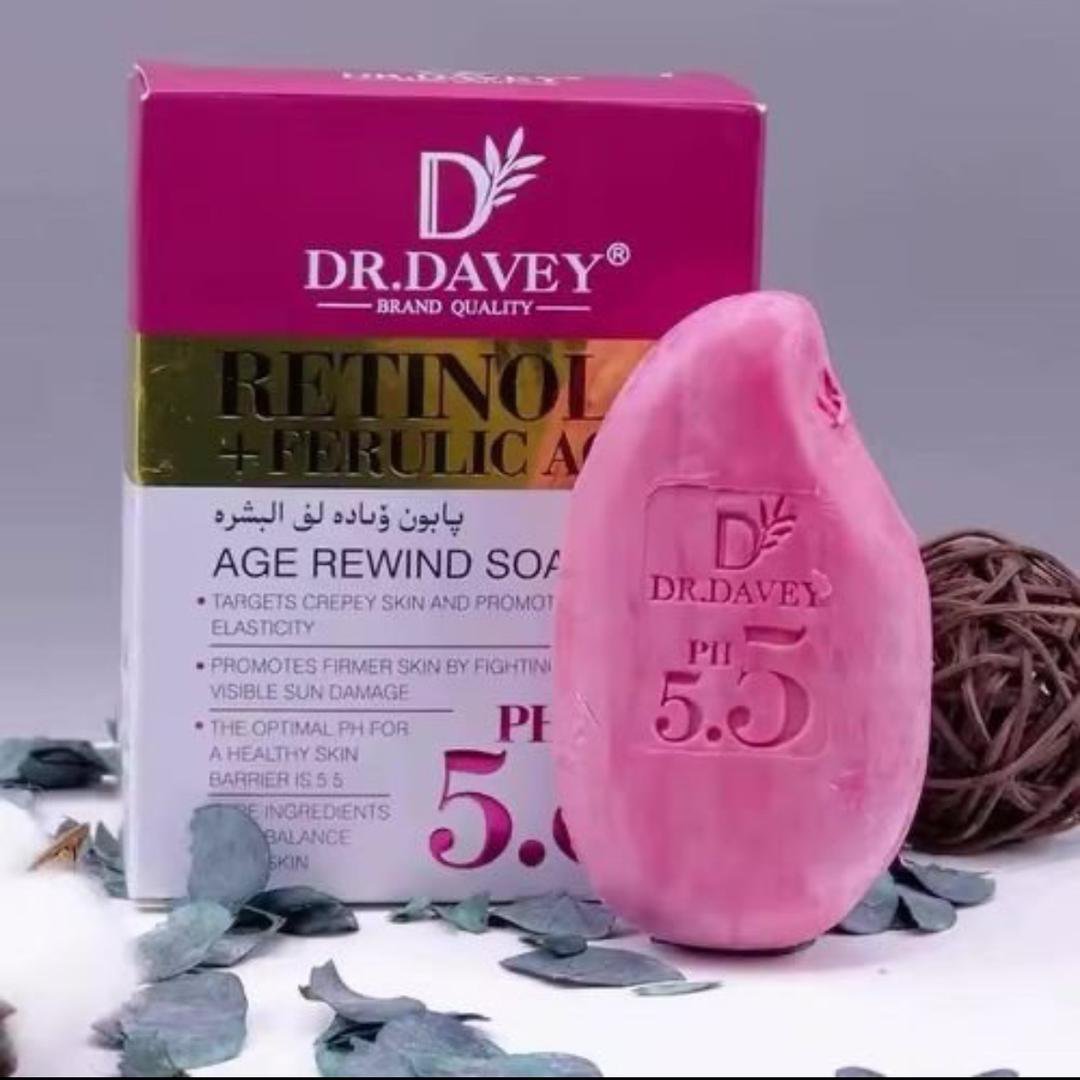 2025/11/1000129316.jpg Dr davey Retinol Ferulic Acid Age Rewind Soap - Image 1