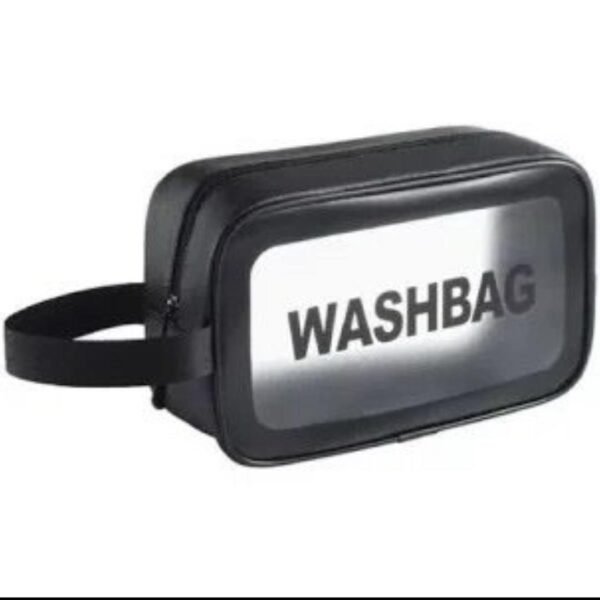 Wash Bag Medium Size | pink,  Black, White ( color may vary)